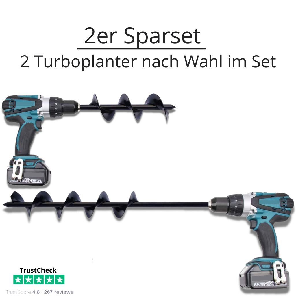 TURBOPLANTER - 2er SPARSET - TURBOPLANTER™ - Das Original nur hier im Shop!